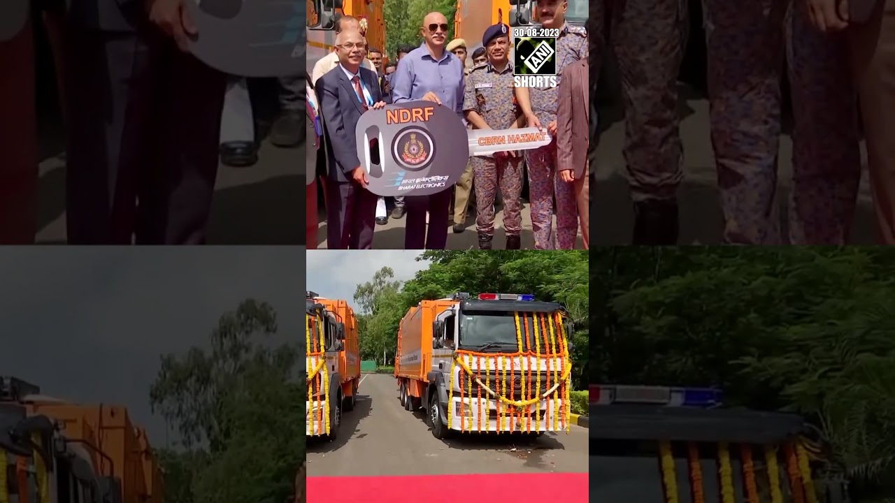 Maharashtra: NDRF Director General flags off CBRN HAZMAT vehicle in Pune