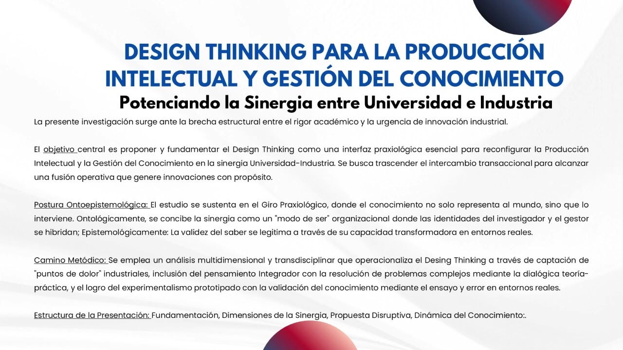 Postdoctorado en Gestión del Conocimiento y Producción Intelectual