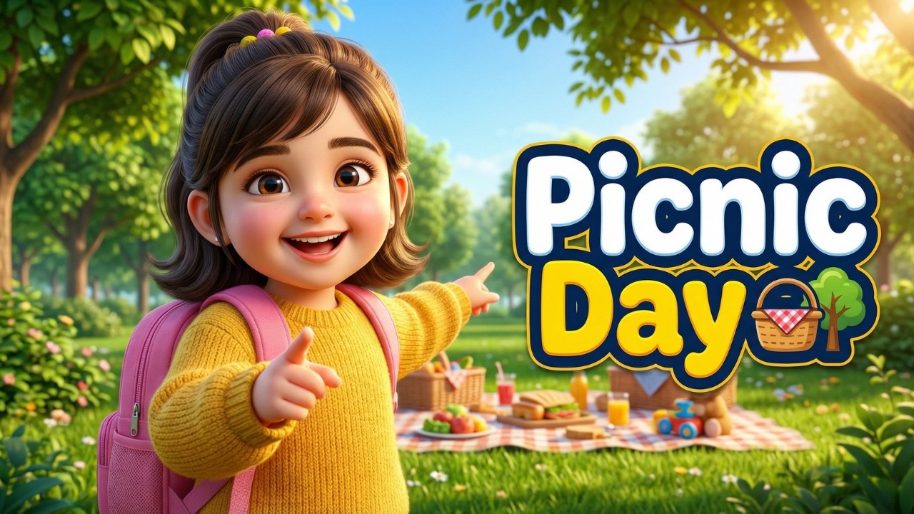 Faiza Kids Vlog | Winter Picnic Day Adventure | Fun Learning Outdoor Activities for Kids