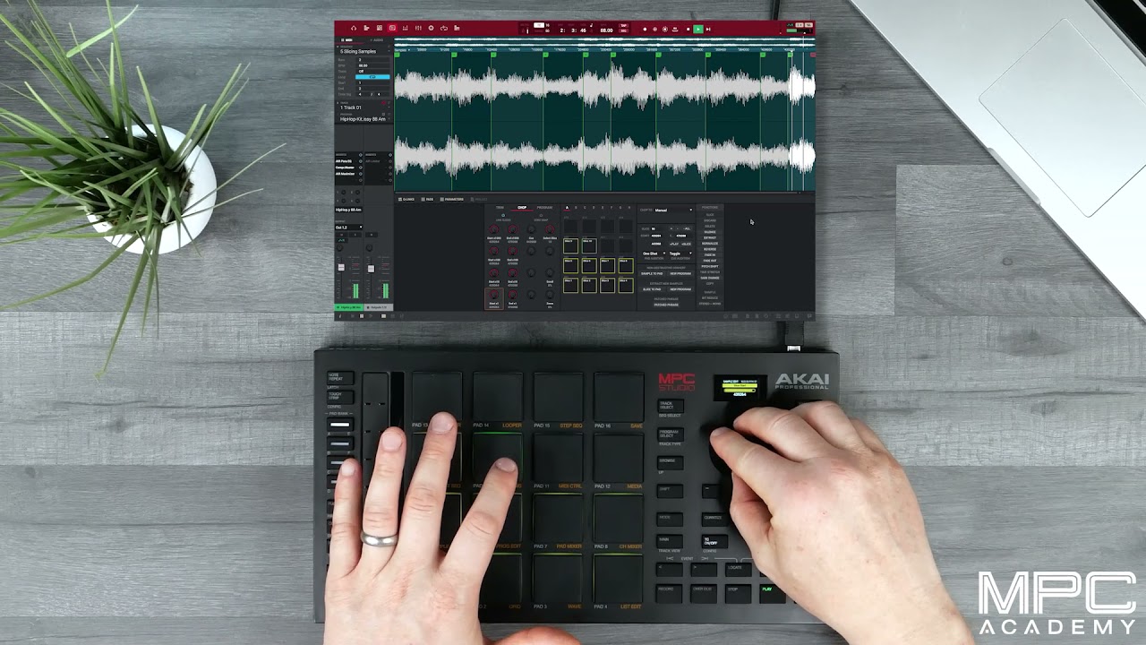 Как нарезать и сэмплировать звуки с помощью MPC Studio