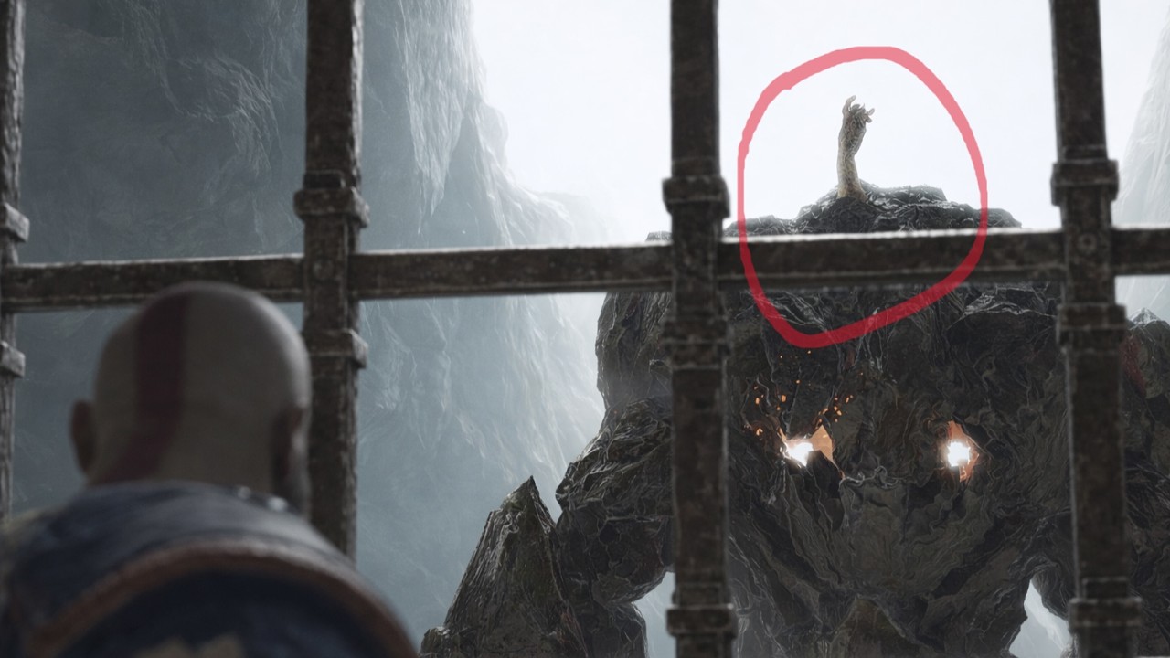 PART 12 : what is this hand on this stone monster i guess