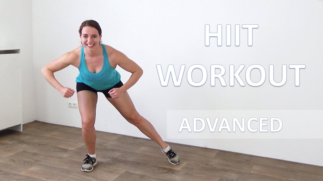20 Minute HIIT Workout for Fat Loss – Advanced Fat Burning Cardio Workout – No Equipment