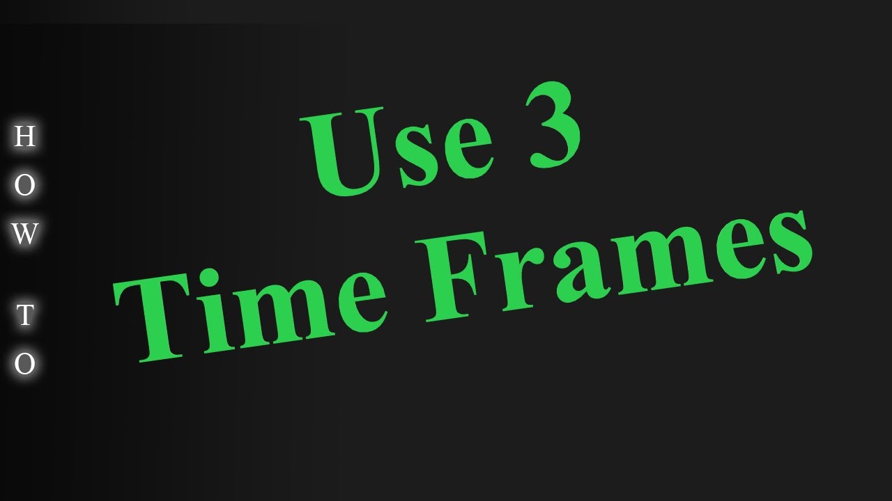 How To Use 3 Timeframes to Pinpoint Entry