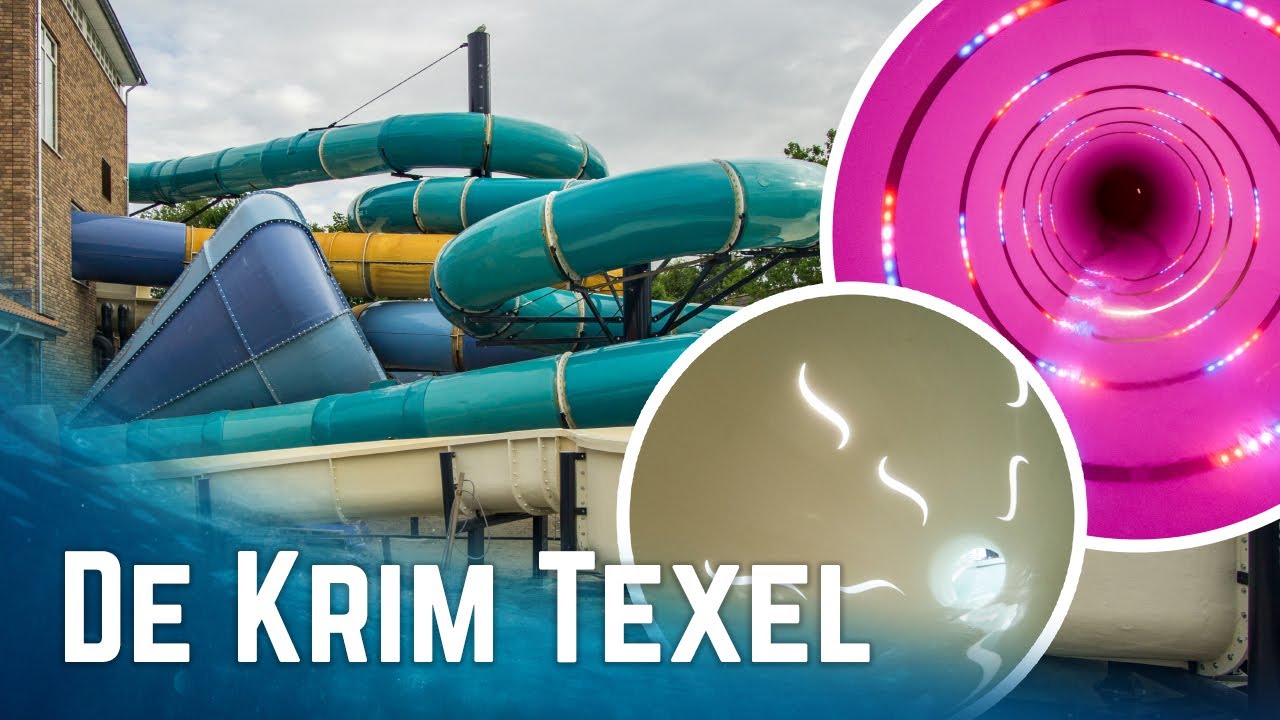 Neuer Wasserpark: De Krim Texel - Alle Rutschen Onride