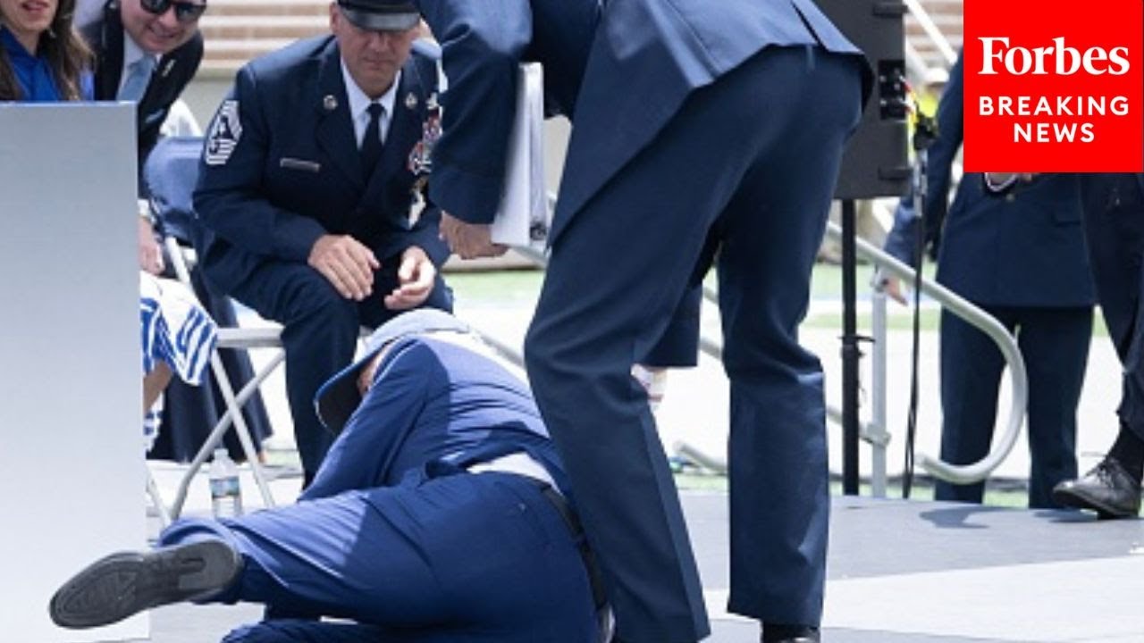 BREAKING NEWS: White House Provides Update Following Biden&rsquo;s Fall At Air Force Graduation