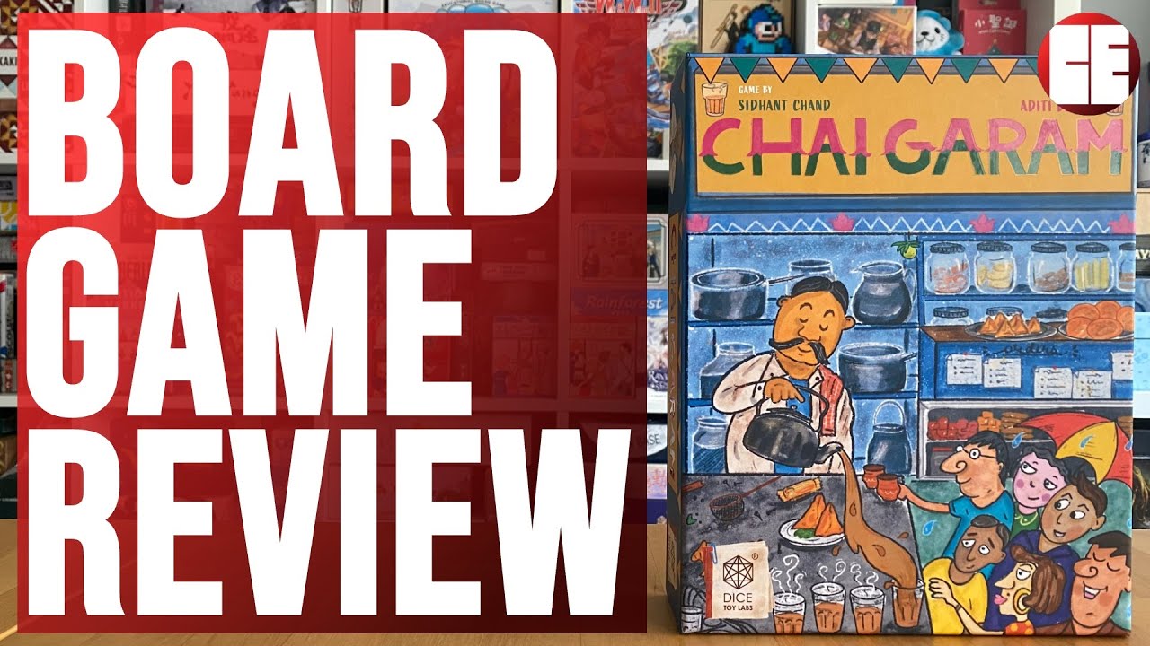 Обзор настольной игры «Чай Гарам» (Gamefound) | Cardboard East