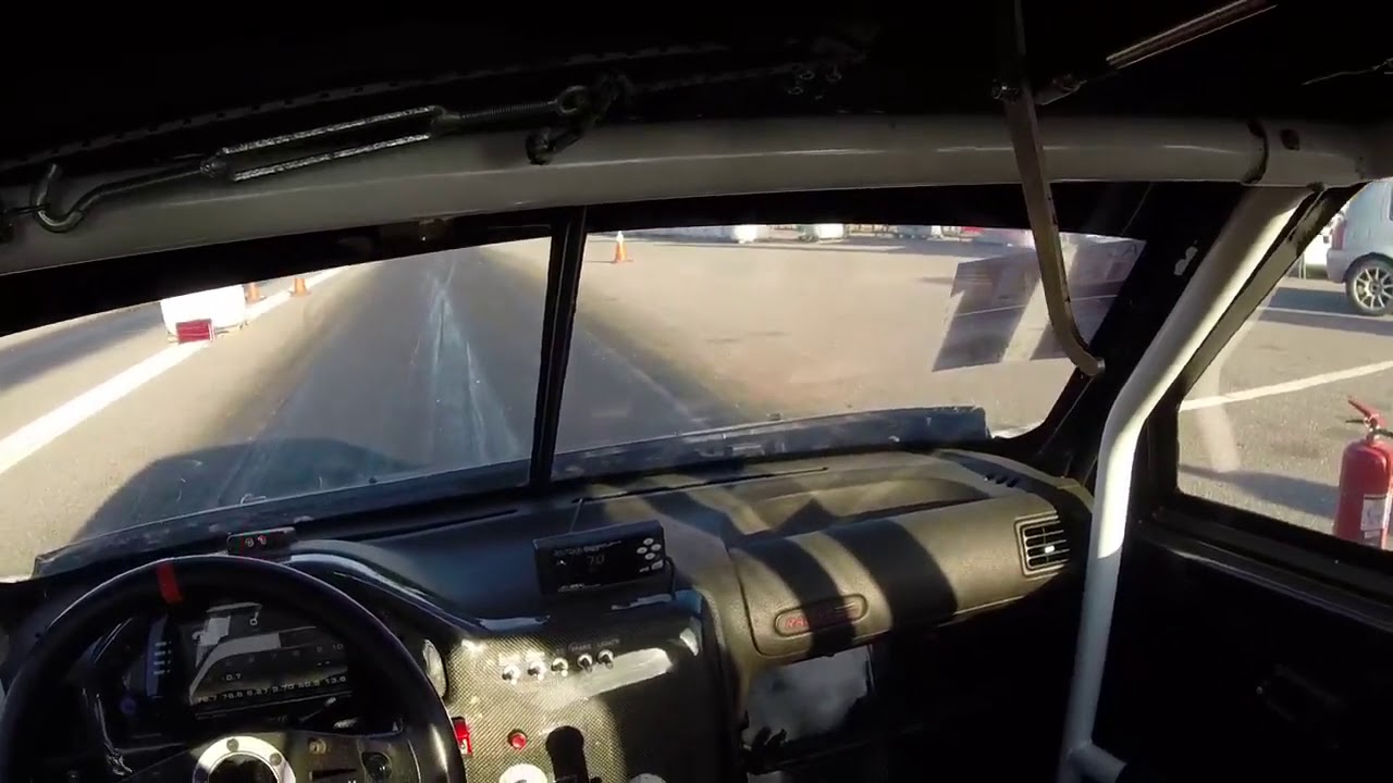 Giakoumakis Competition Drag Peugeot 106 9.1 sec 254km