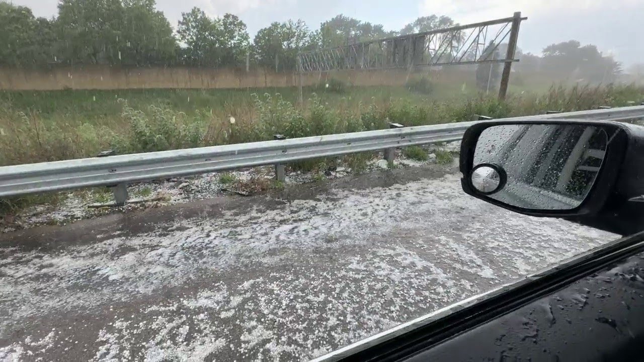 Minnesota weather: Hail in the Twin Cities metro on June 19, 2026