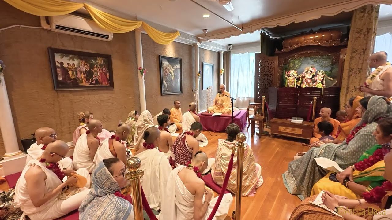Radhanath Swami Initiations | 20 June 2025