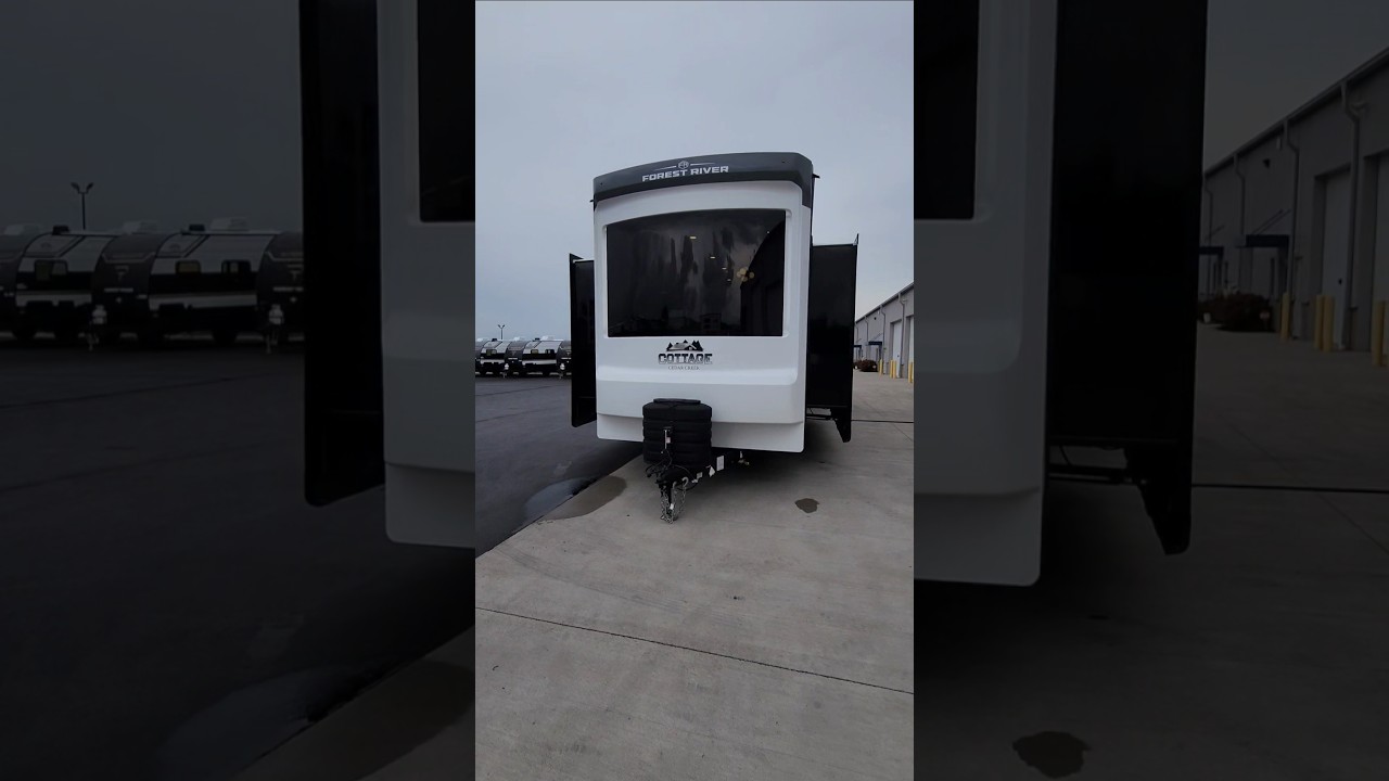 3 minute tour! 2026 Cedar Creek Cottage 40CCK destination trailer at Couchs RV Nation #tinyhouse #rv