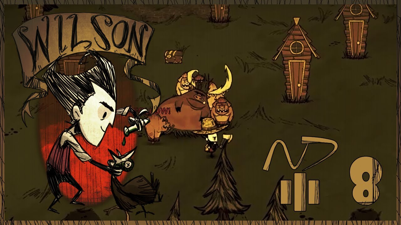 Don't Starve; Wilson [N7] xD لا تجوع #8: ملك الفزعااااات الدب