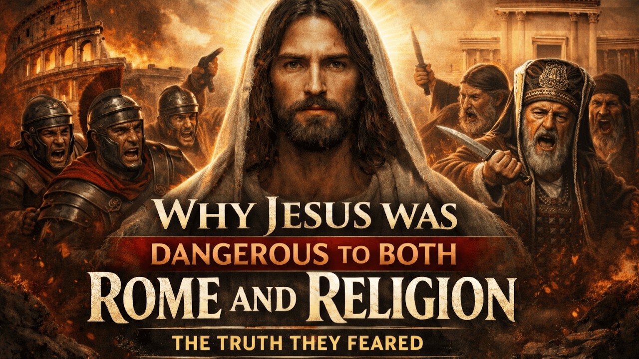 Why Jesus Was Dangerous to Both Rome and Religion | The Truth They Feared #jesuschrist