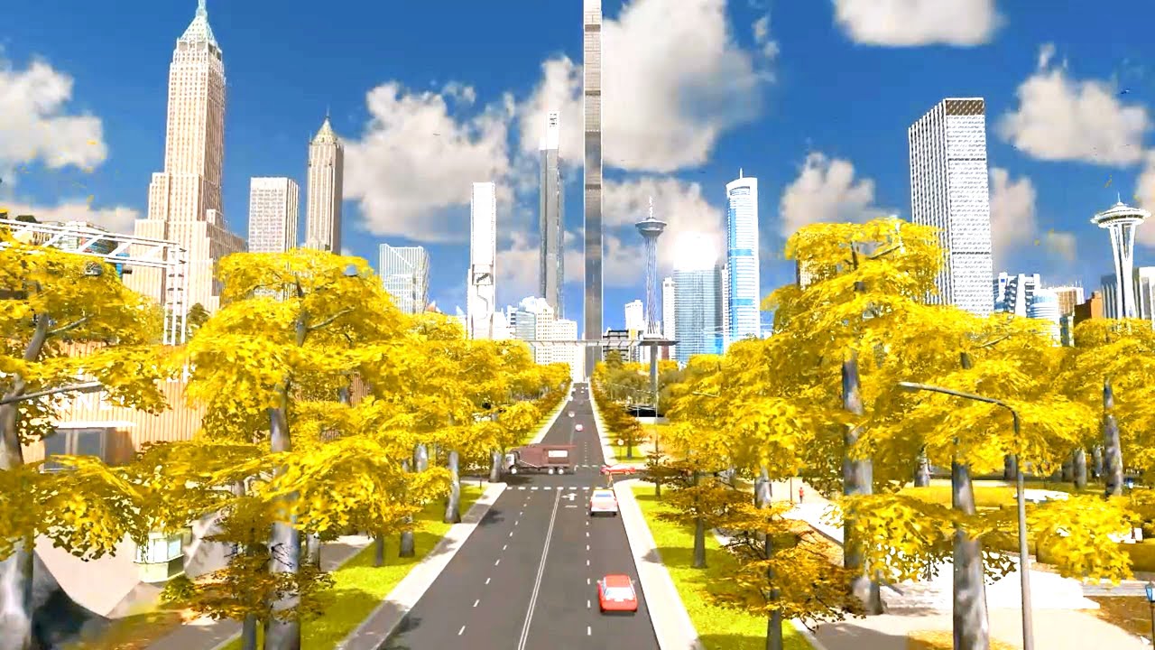 Central Park in Cities: Skylines