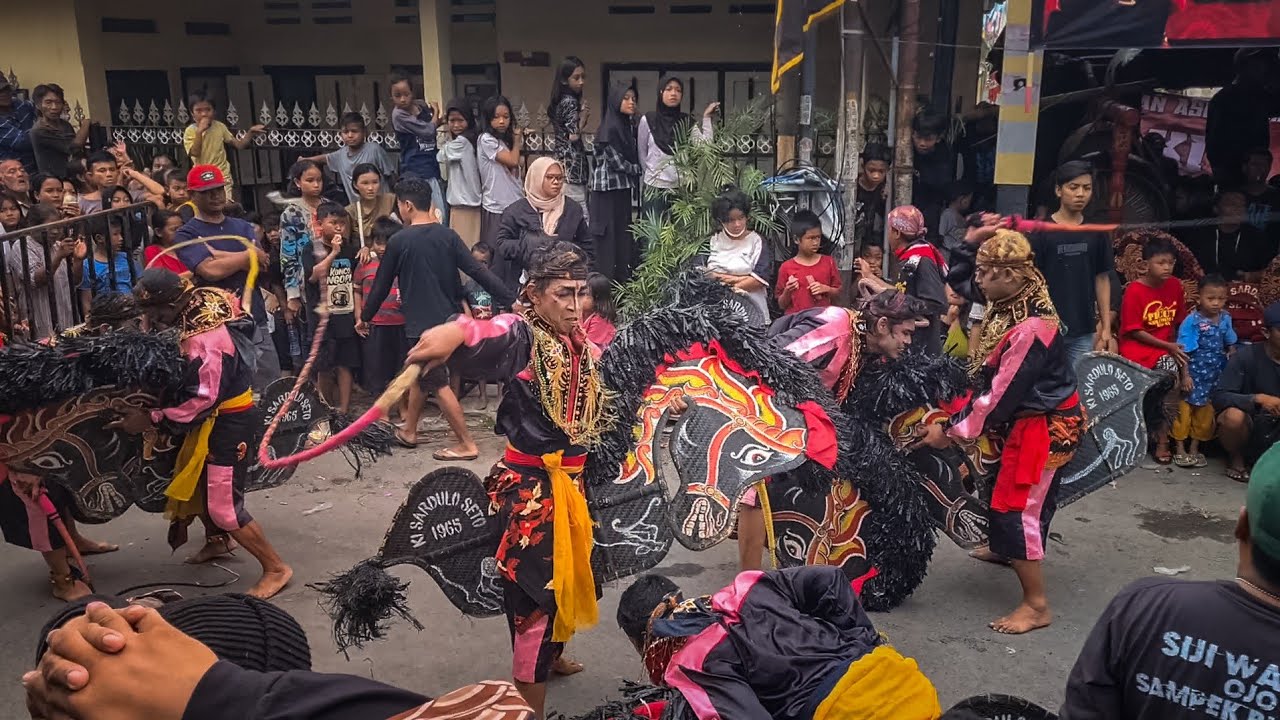 OJO GEGER !!! Pusat e Lawasan Jandon Adu Pecut Jaranan KI SARDULO SETO Live Banjaran Kediri