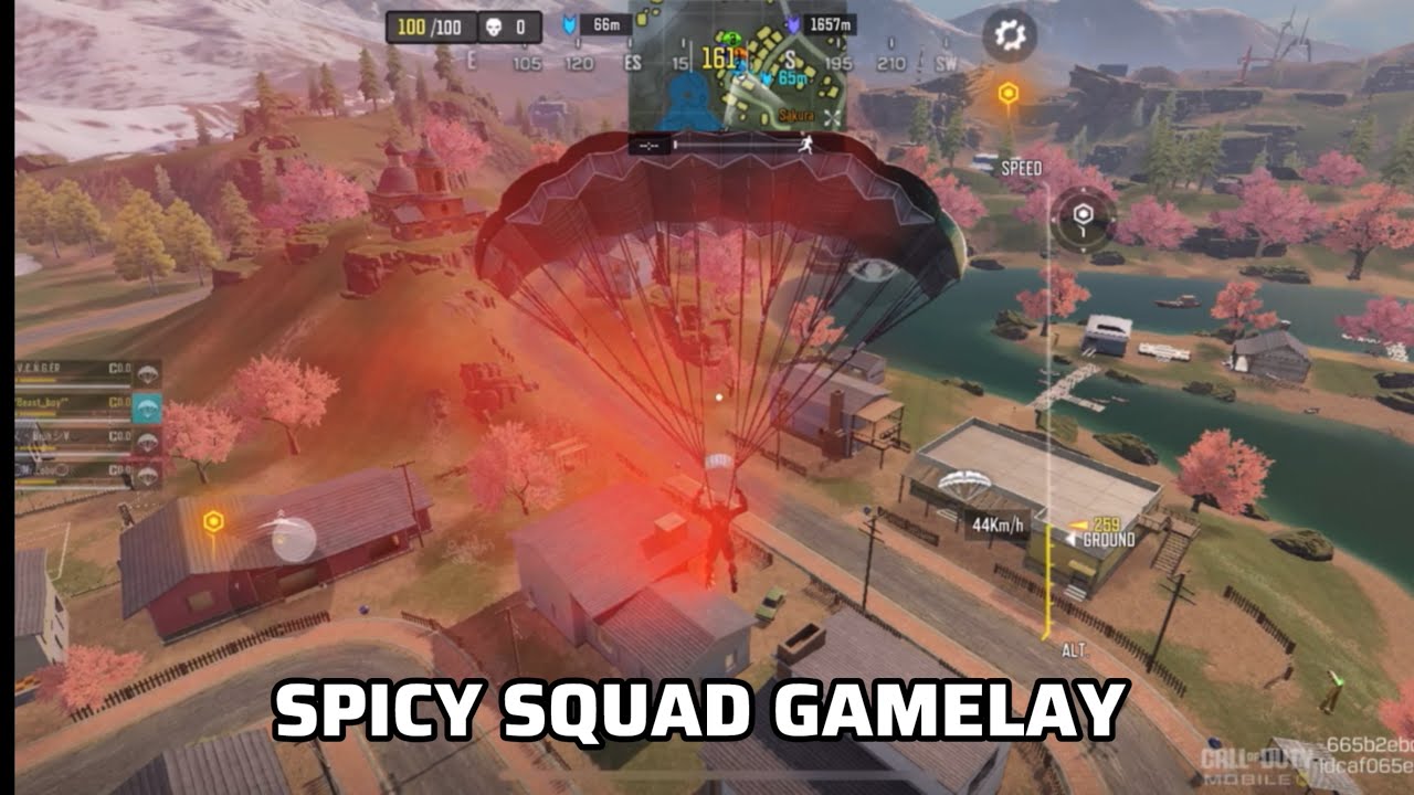 Raw 35 Kills With My Spicy Teammates In Sakura | CODM BR SQUAD GAMEPLAY 