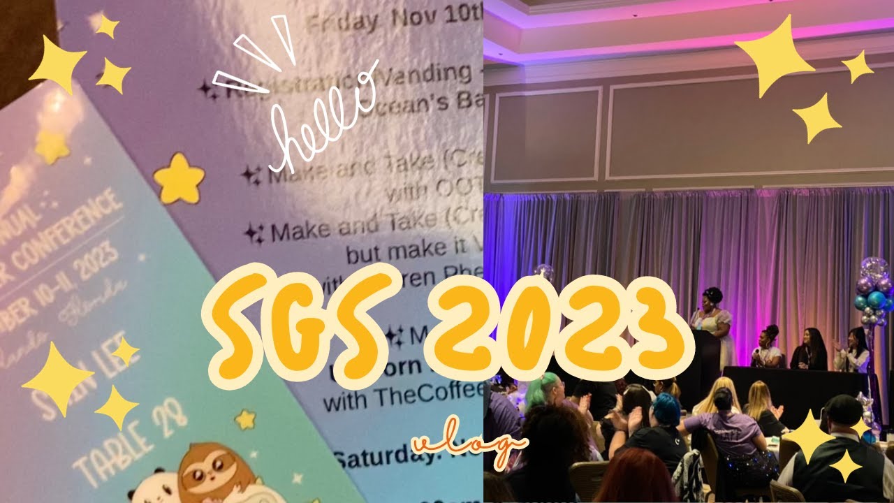 My Very First Planner Conference! 🤓 | VLOG | SGS Planner Conference + SWAG! 🛍️ | Renaissance Orlando