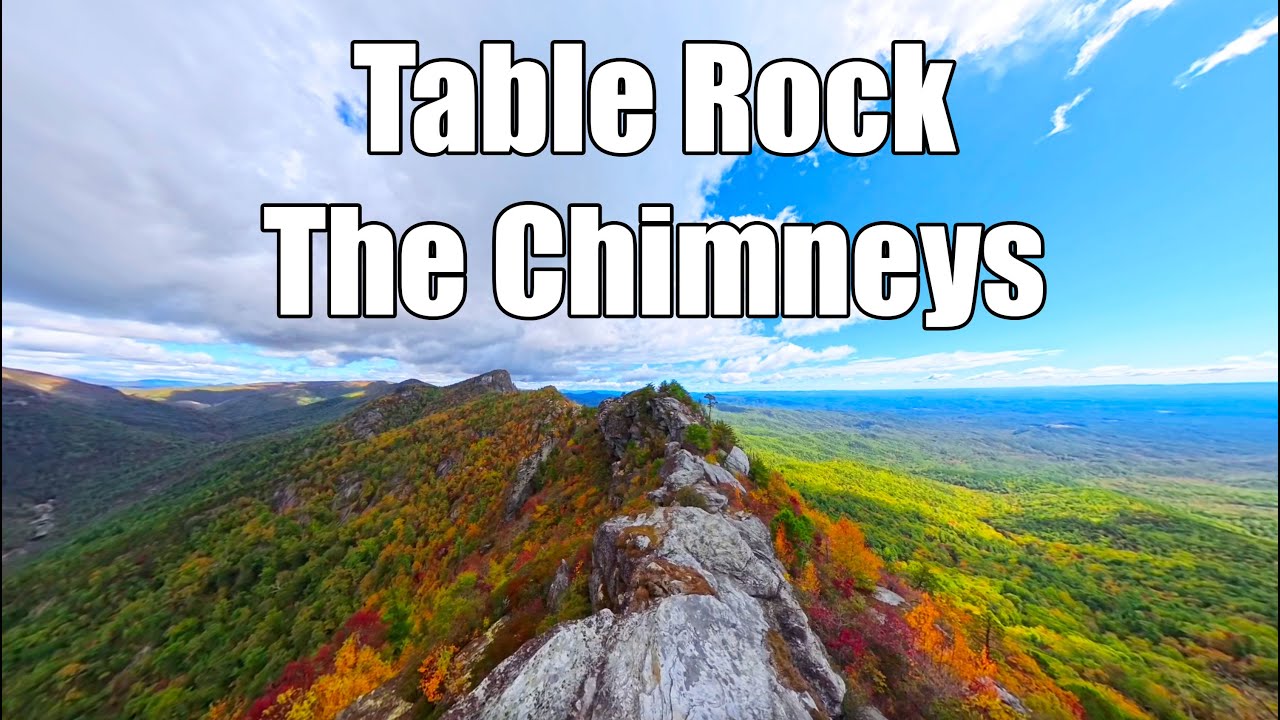 The Most Thrilling Trail in NC? Table Rock and The Chimneys - Linville Gorge, NC