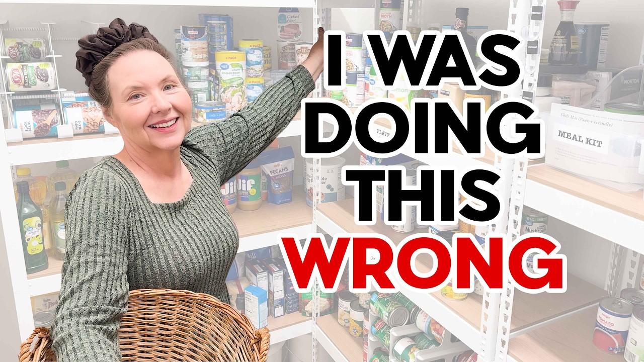 I Finally Built a Pantry That Actually Works