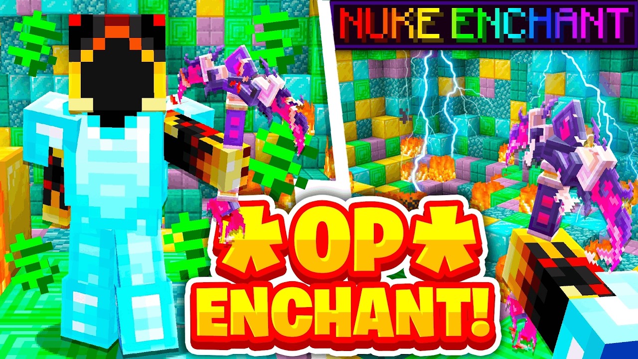 MOST *OP* ENCHANT on NEW MINECRAFT PRISONS SERVER | Minecraft OP Prison | Java/Bedrock