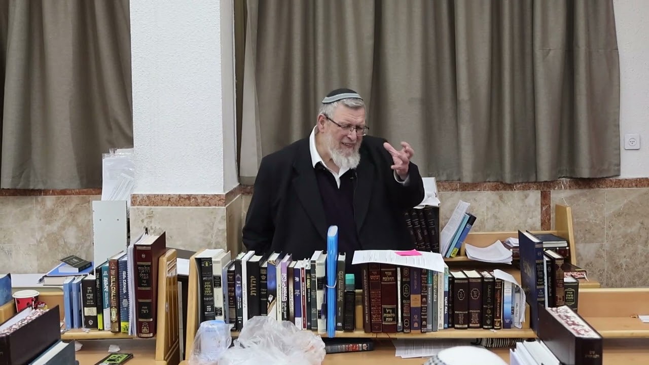 ראש הישיבה הרב מיכאל ימר -פרשת יתרו-העצמת יראת ה' ואהבתו בתוכנו