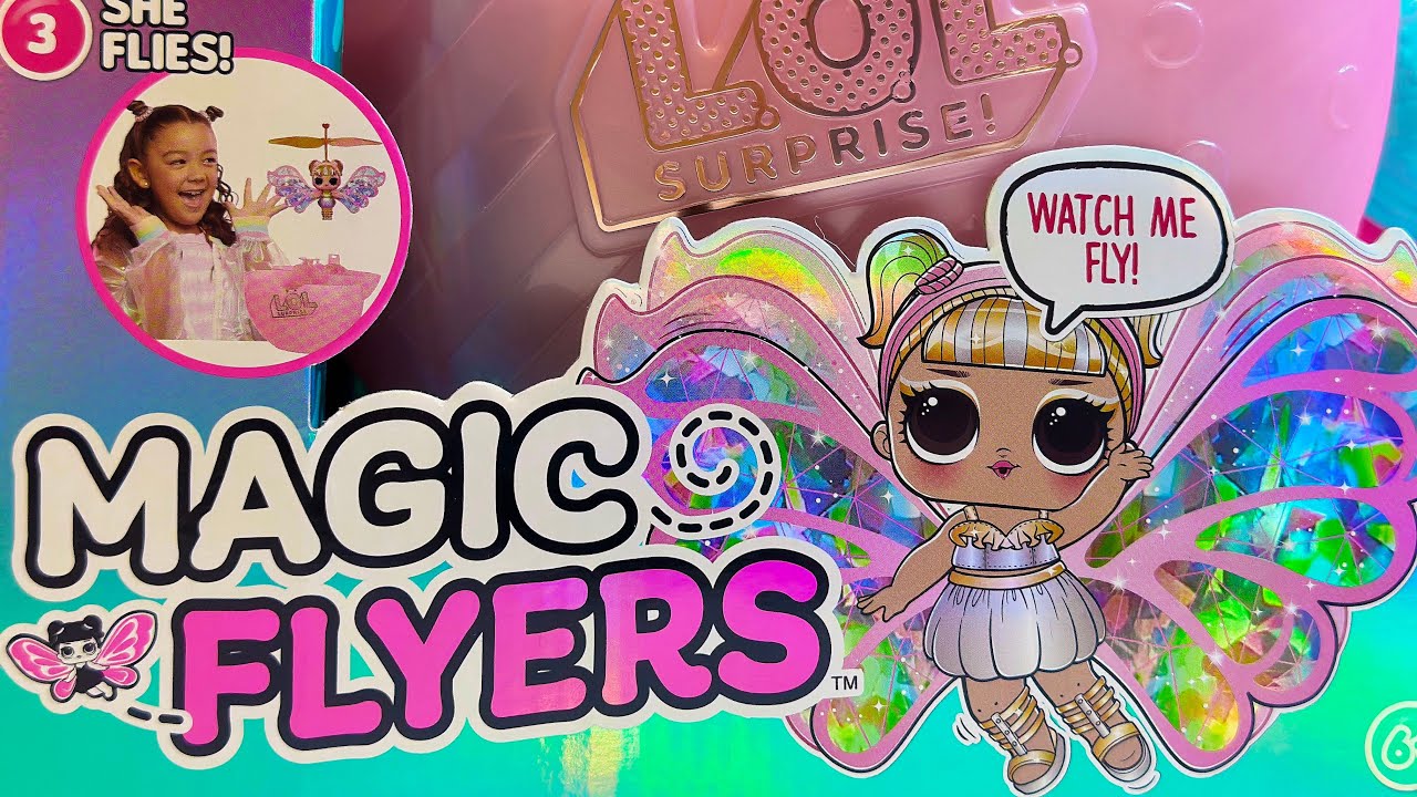 LOL Surprise Magic Flyers ASMR Unboxing 🧚🏼| Flying LOL Doll Sky Starling #lolsurprise #asmr