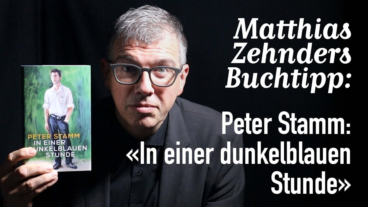 Mein 138. Buchtipp: «In einer dunkelblauen Stunde» von Peter Stamm.