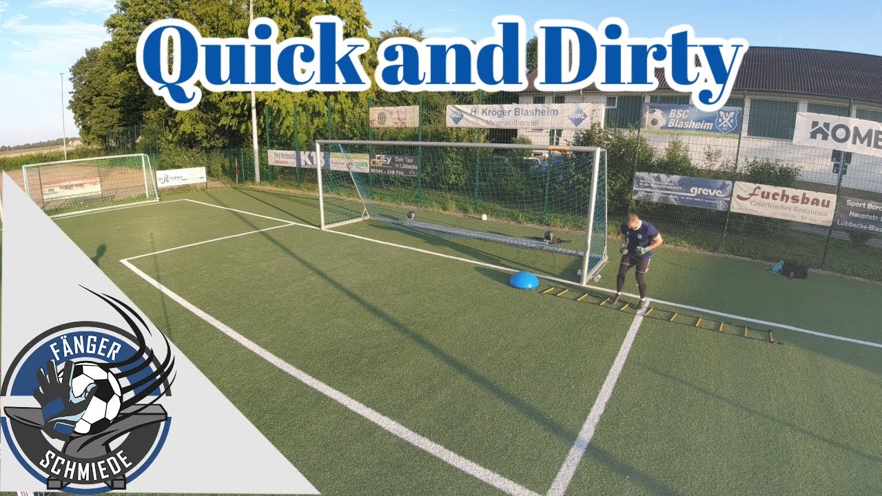 Torwarttraining - Trainingseinheit #59 Schnelle Nummer