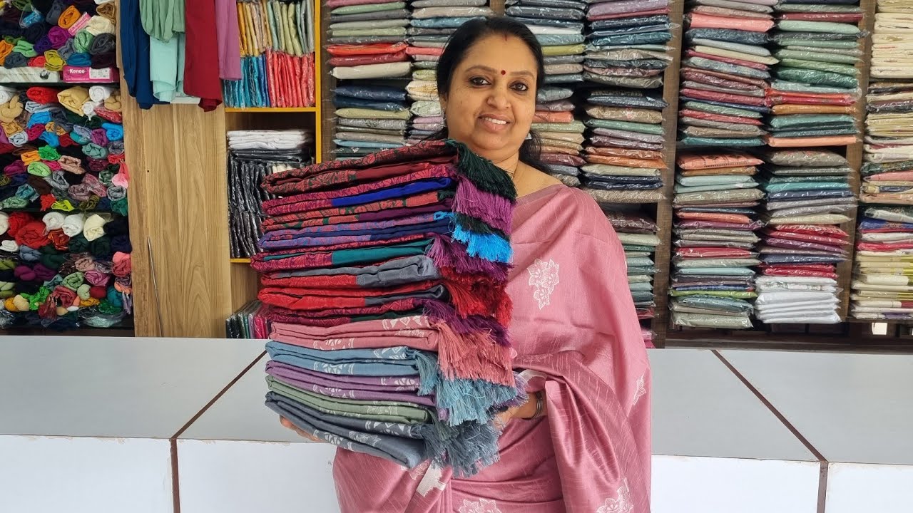 489ന്റെ Semisilk Partywear Sarees 689ന്റെ Semijute Partywear Sarees WhatsApp for Order 6238836822.