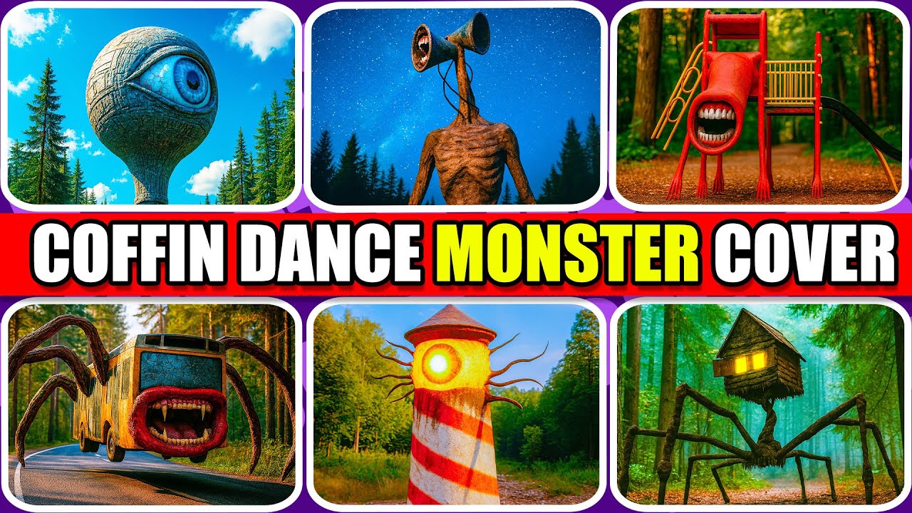 COFFIN DANCE MONSTER COVER  |  Guess The Monster Voice