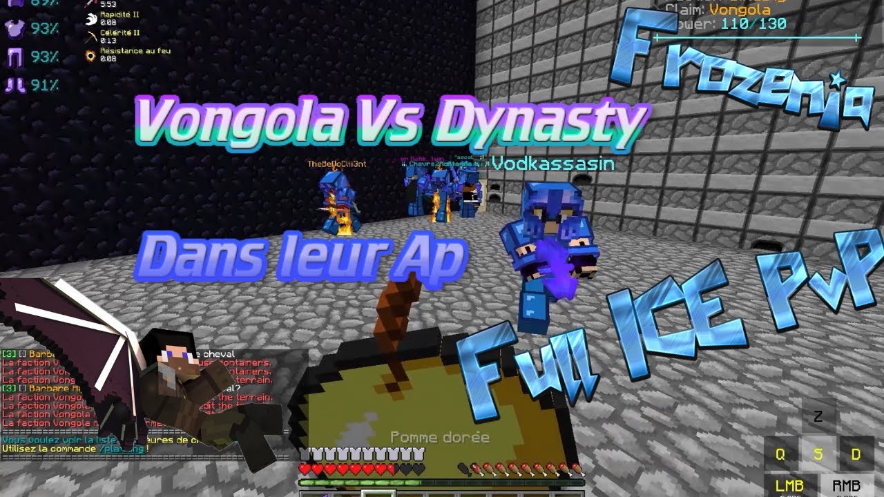 DINASTY VS VONGOLA PVP DANS LEUR AP FULL ICE !! [FROZENIA]