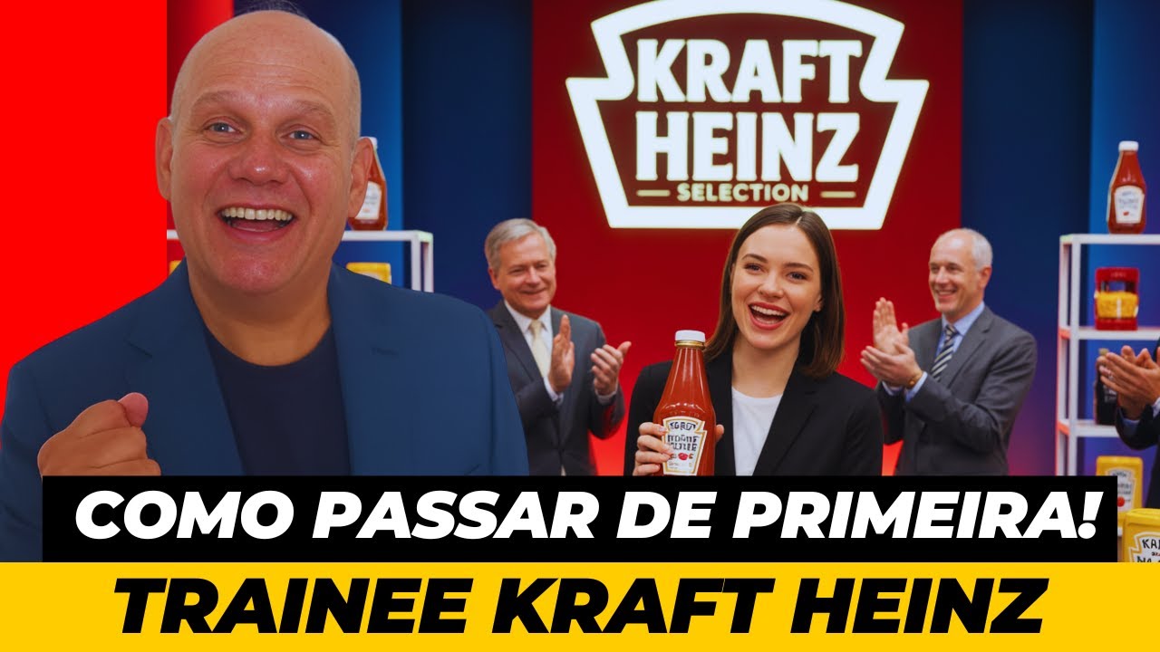 Trainee Kraft Heinz: AULÃO Completo p/ sua Aprovação