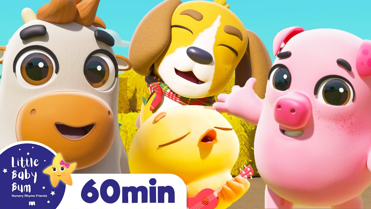 Lellobee Friends - Animals +More Nursery Rhymes for Kids | Lellobee