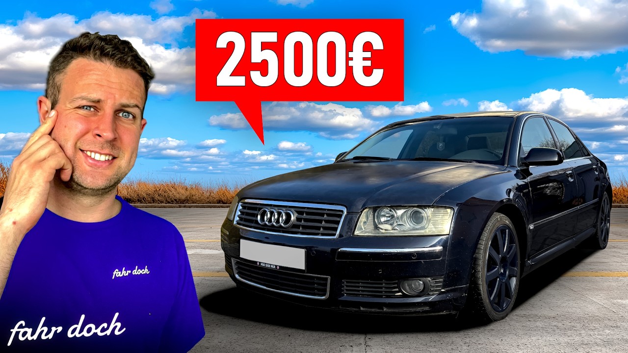 LUXUS-SCHNÄPPCHEN oder EINFACH NUR SCHROTT? Ich kaufe einen GÜNSTIGEN AUDI A8