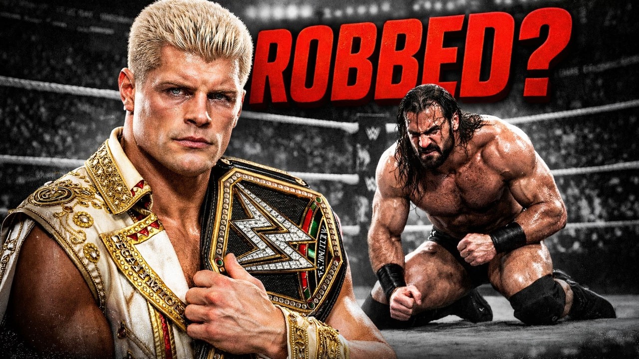 Why Cody Rhodes Took the Title From Drew McIntyre