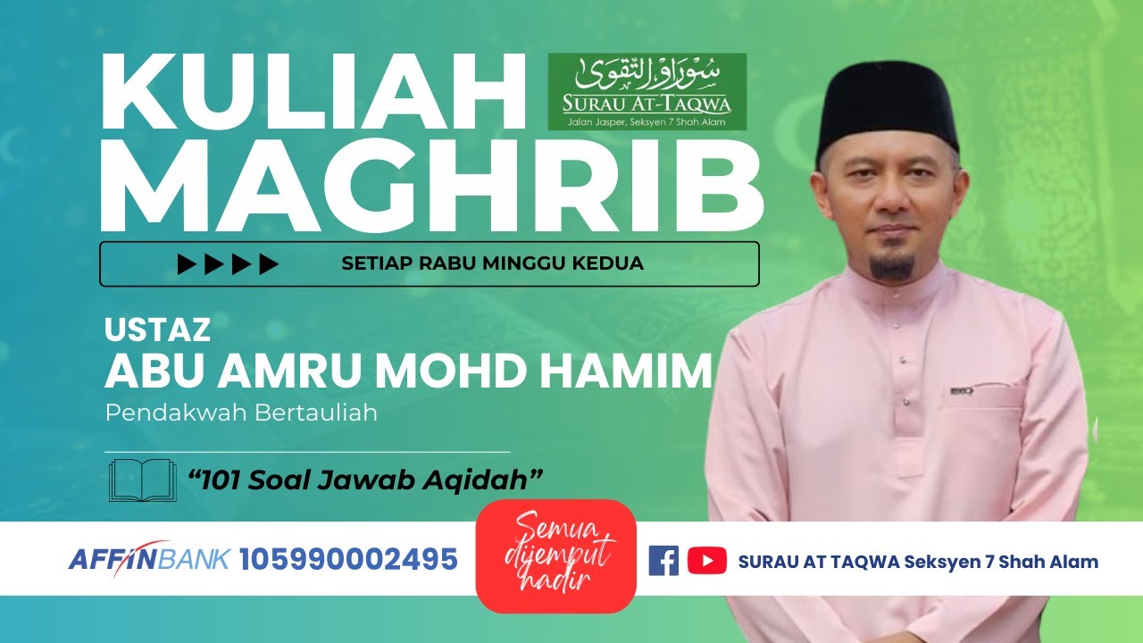 D26-047 | 11/02/2026 | USTAZ ABU AMRU MOHD HAMIM