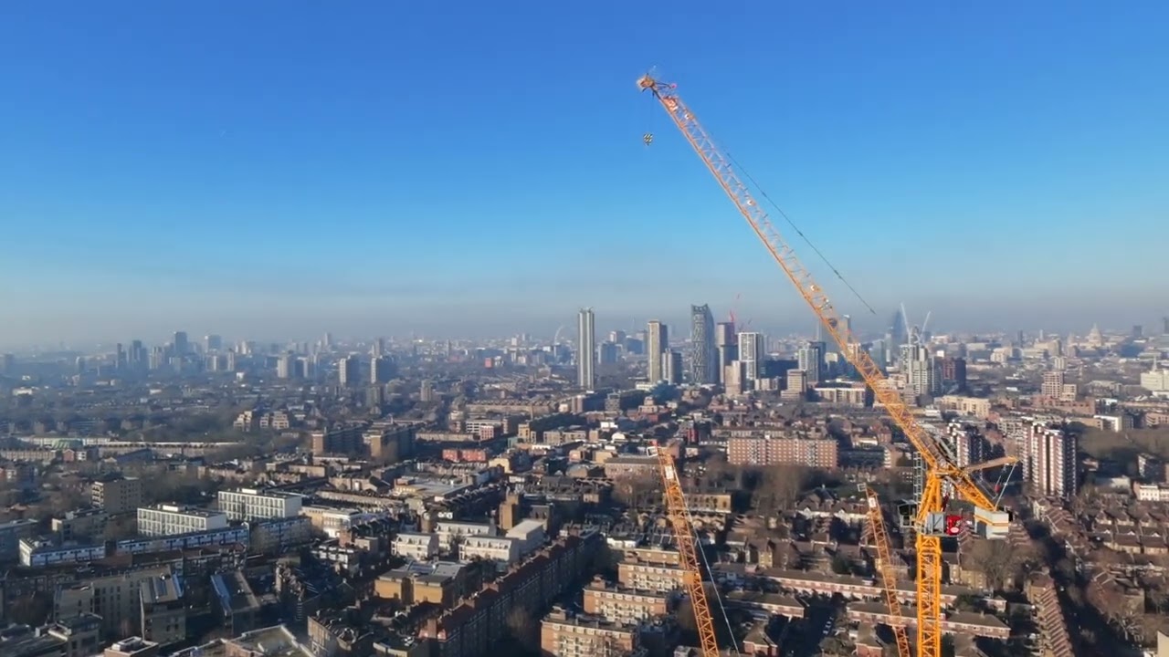 Burgess Park by drone