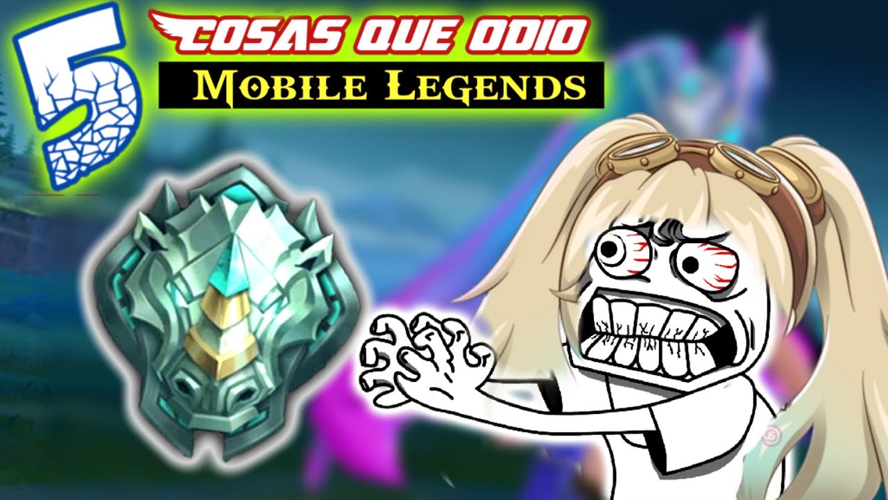 TOP 5 cosas que ODIO de Mobile Legends 2022 en este META ACTUAL 😭 #mobilelegends #top5mlbb