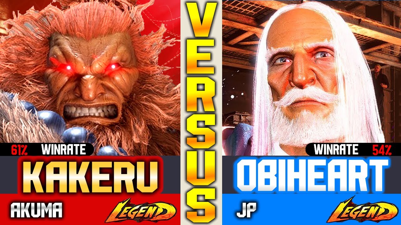 SF6 Akuma (Kakeru Vs Obiheart) JP ▰ High Level