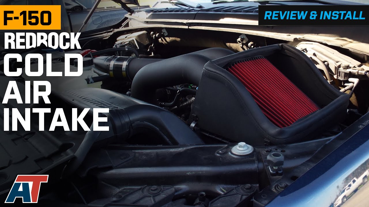 2015-2024 2.7L EcoBoost F-150  RedRock Cold Air Intake; Wrinkle Black Review & Install