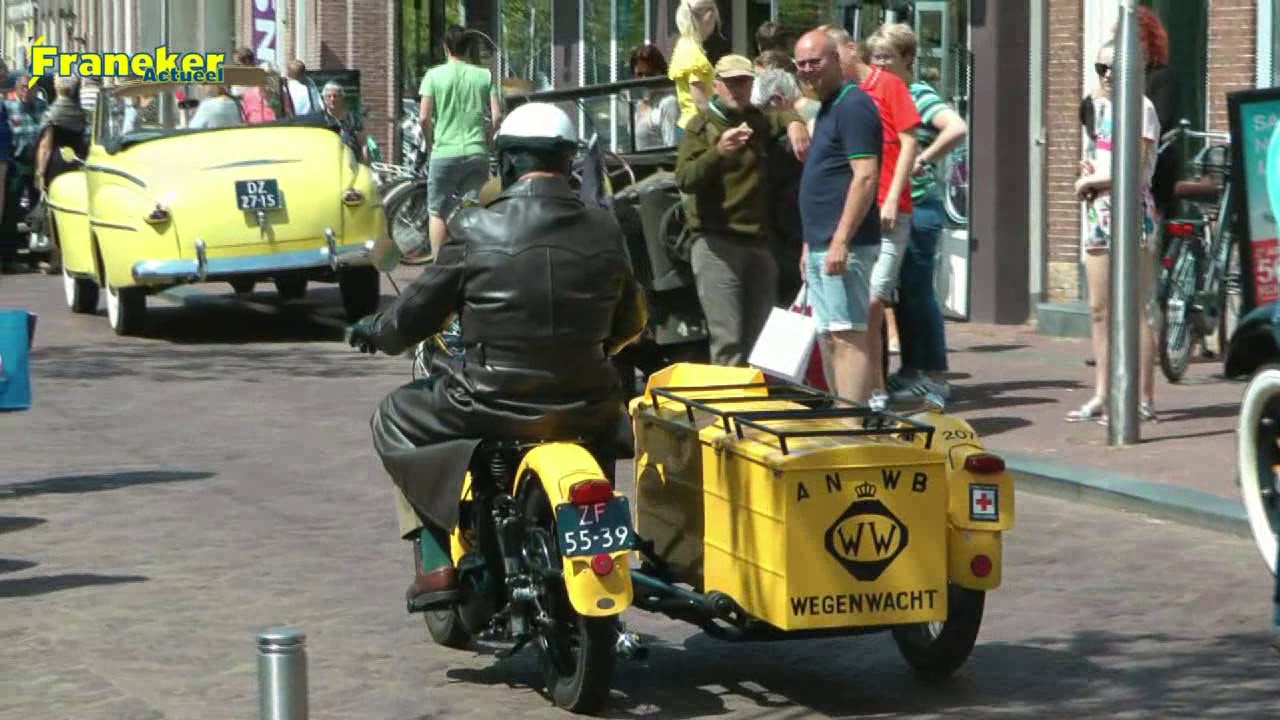 Oldtimers Elfstedentocht stempelplaats Franeker 2019