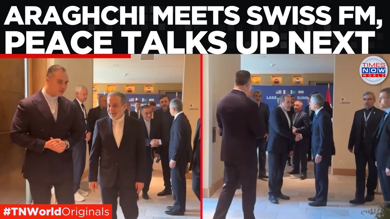 WATCH: Iranian FM Meets Swiss Counterpart As U.S. Talks Kick Off | Times Now World