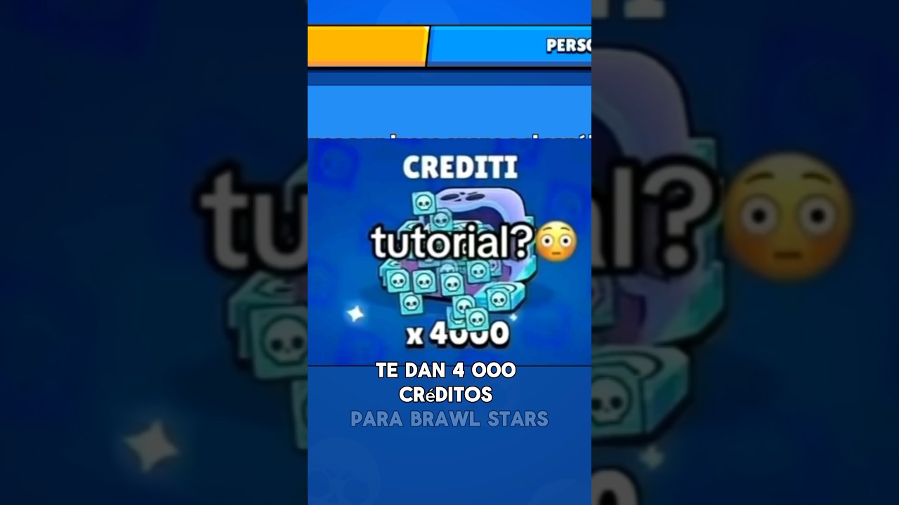 4000 creditos gratis con el #squadbusters #brawlstars #treborbs #acu&ntilde;a #supercell #brawl #shorts