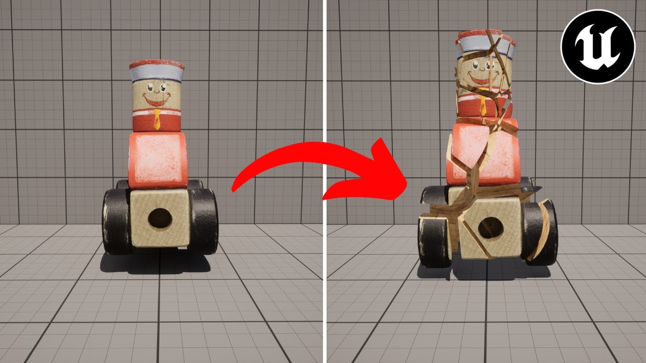 How to make destructible objects in Unreal Engine 5 Tutorial