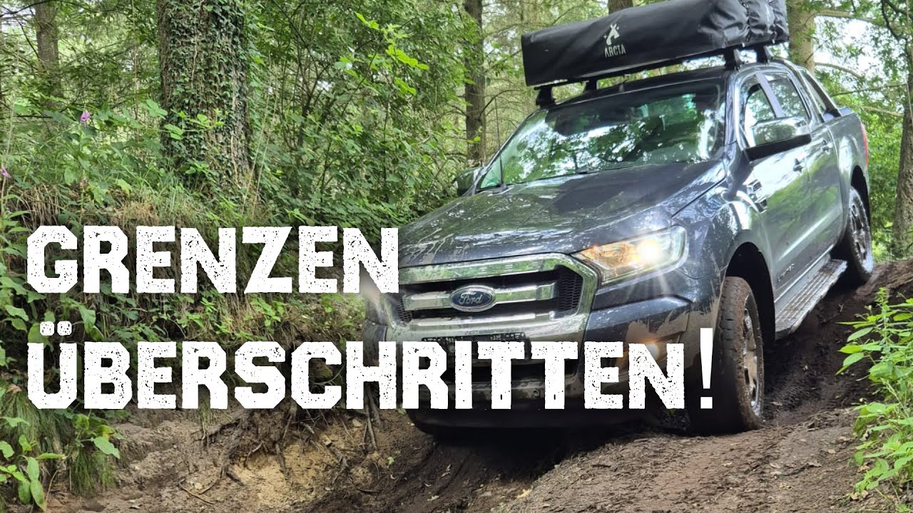 GRENZE ÜBERSCHRITTEN! Der Ford Ranger beim Pickup-Spezial Offroadtraining von Red Rock Adventures