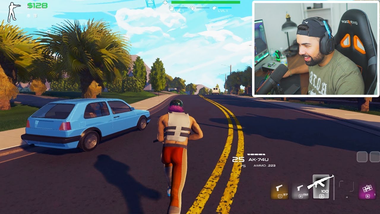 ITS LIKE GTA BATTLE ROYALE - Radical Heights
