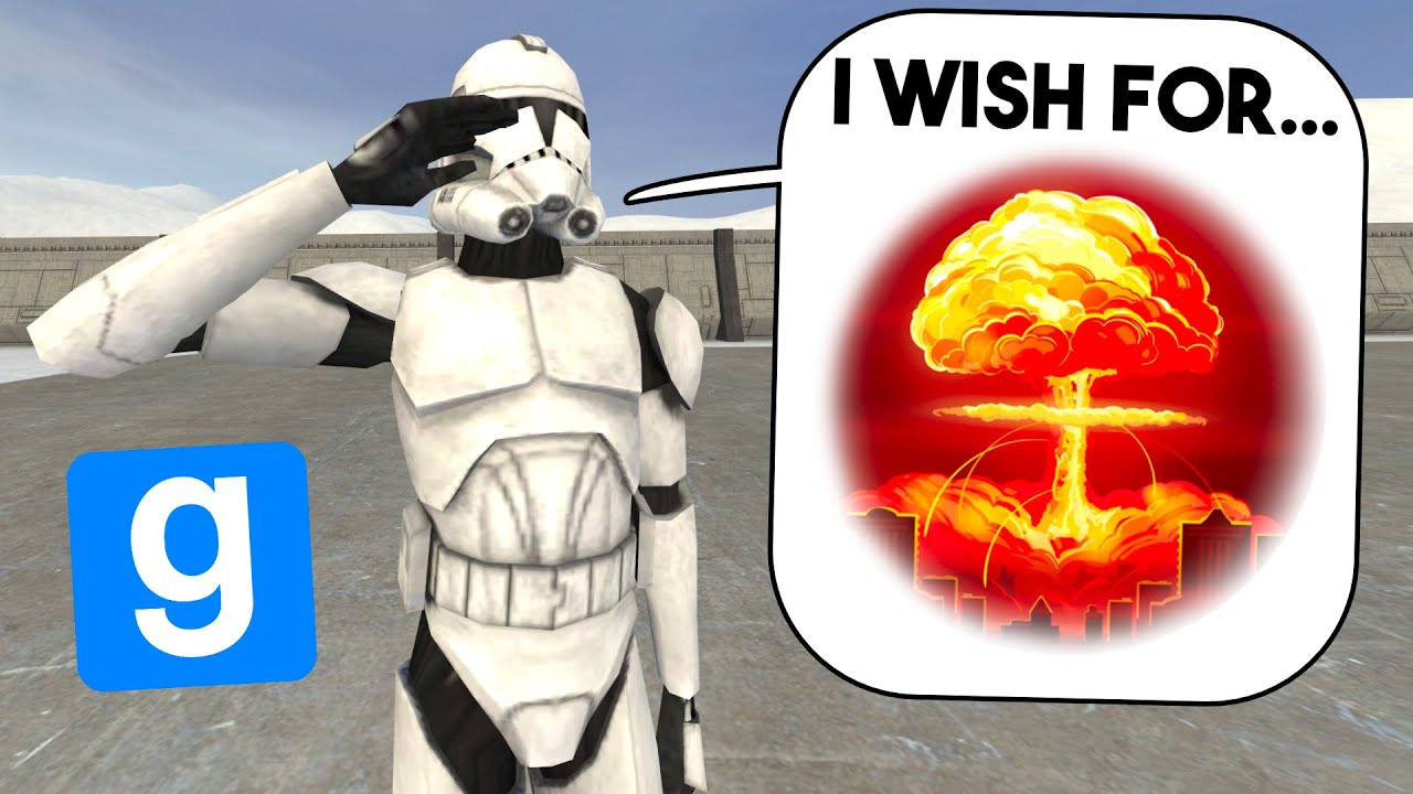 Granting Player Wishes Goes Too Far... - Gmod Star Wars RP Admin Trolling