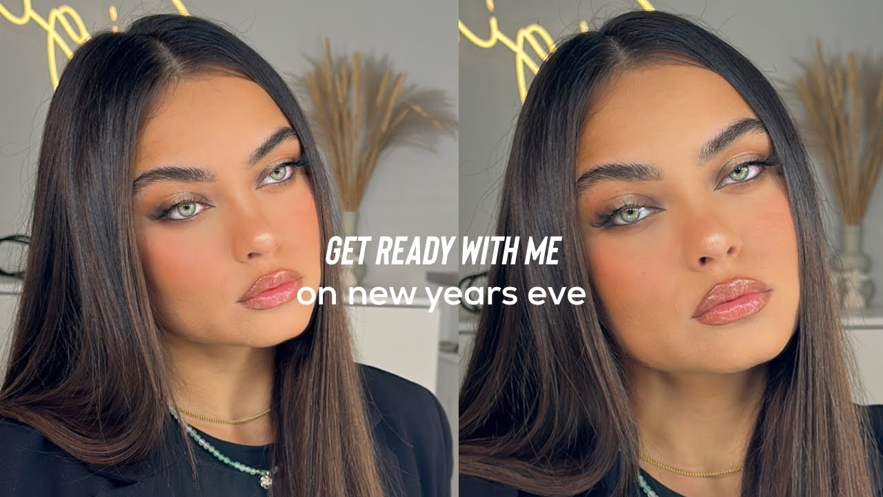 grwm on New Years eve ♡ hair, makeup and outfit