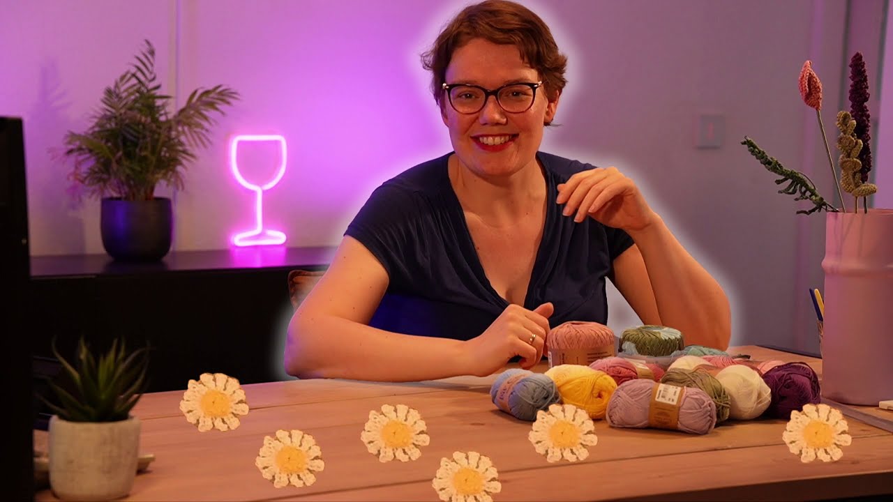 Prachtige BLOEMEN HAKEN 🌼WOL op WOENSDAG #9