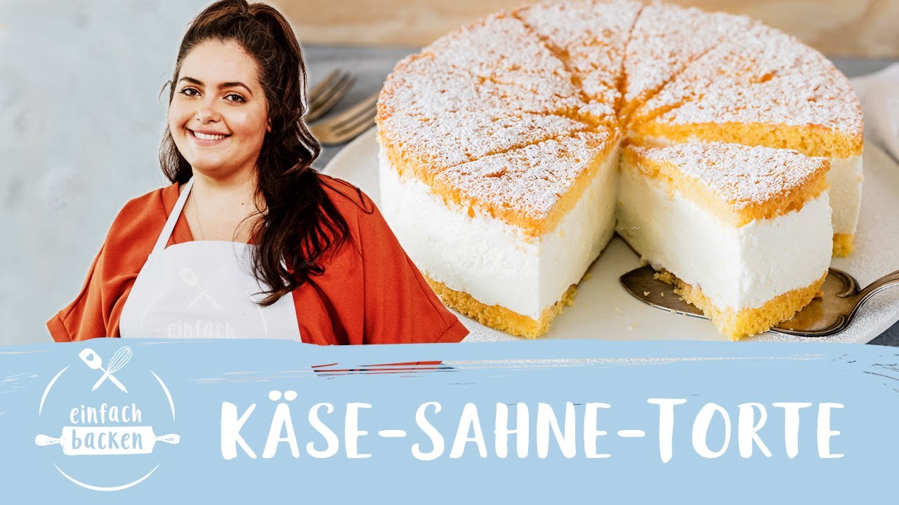 Käse-Sahne-Torte – das beste Rezept für Omas Klassiker I Einfach Backen