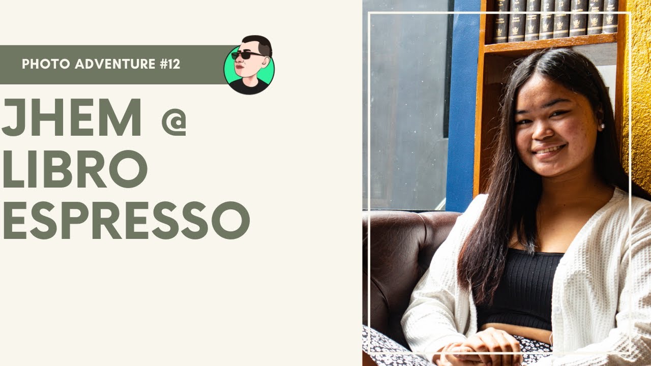 Man Behind the Lens VLOG #160: Photo Adventure #12: Jhem @ Libro Espresso (The SUPER LATE VLOGS)